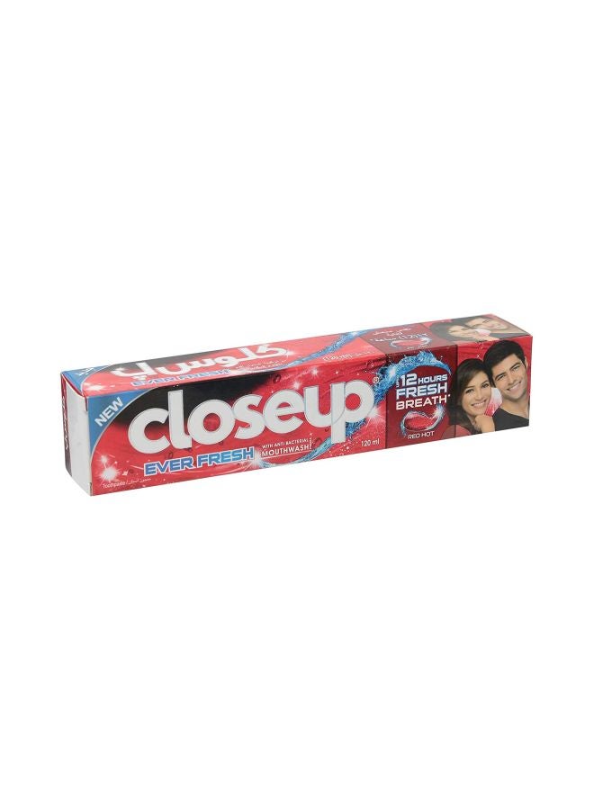 Close Up Ever Fresh Toothpaste Hot Red 120ml
