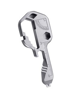 Multi Utility Key Tool Silver 7x2.9x0.5cm