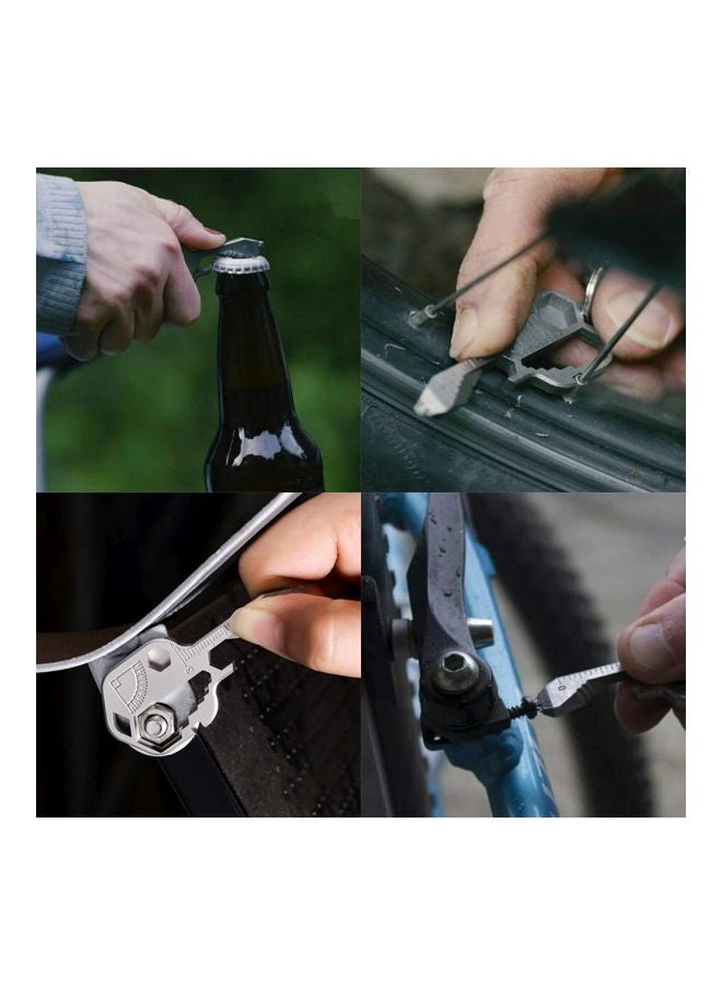 Generic - Multi Utility Key Tool Silver 7x2.9x0.5cm - Image 1