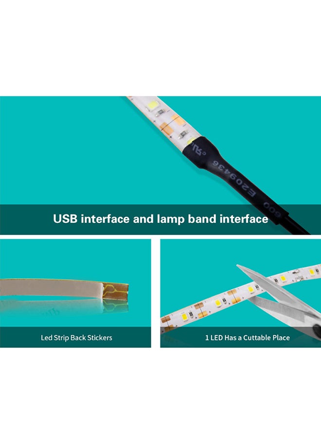 Decorative Ceiling Strip Light Set White 2meter - Image 4