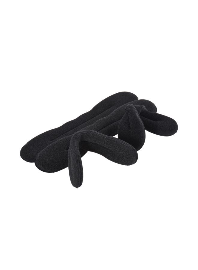 4-Piece Hair Twister Set Black - Image 4