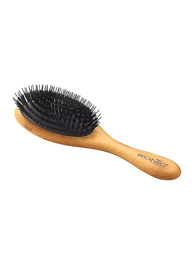 IKONIC Finishing Line Small Oval Brush Brown/Black S