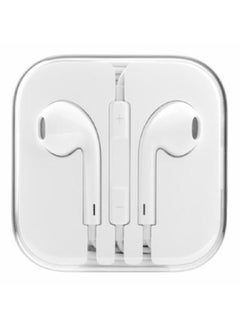 Rubik Premium Handsfree Headphone For iPhone White