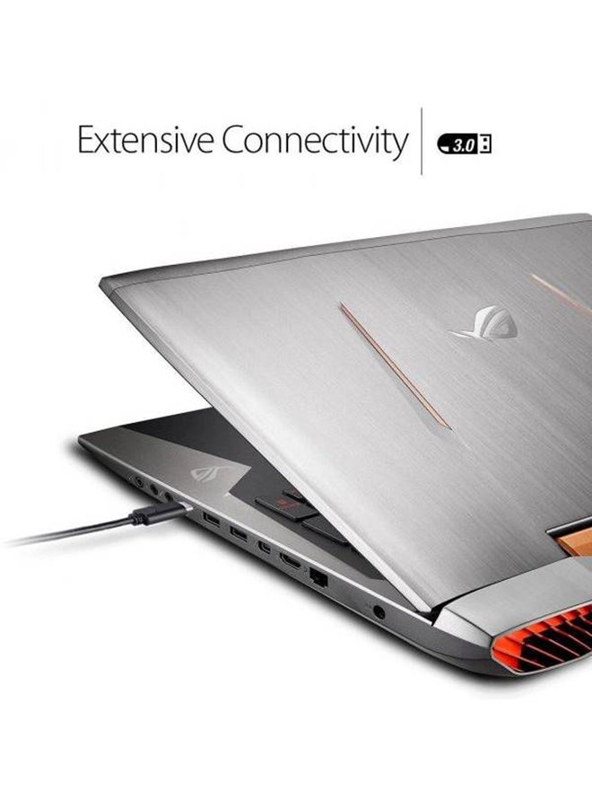 ROG G701VO Gaming Laptop With 17.3-Inch Display, Intel Core i7 Processor/32GB RAM/512GB SSD/NVIDIA 8GB GeForce GTX 980M Graphics With Bag Grey