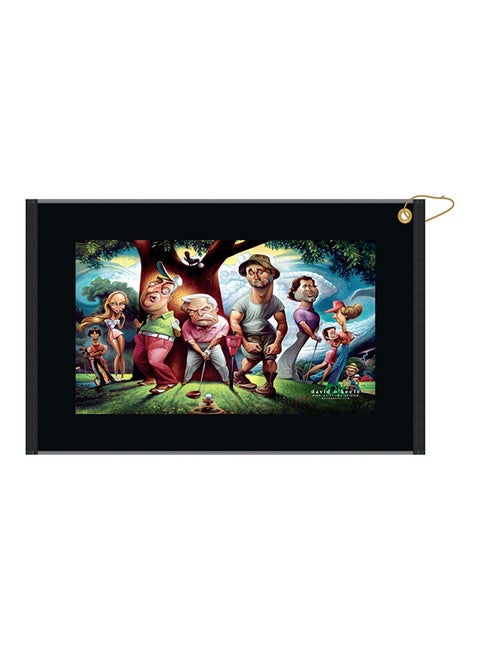 Tribute To Caddyshack Golf Towel Multicolour