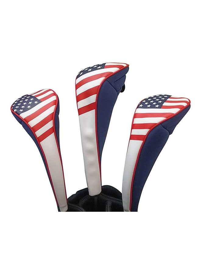 Majek Patriot Golf Zipper Head Covers - Image 1
