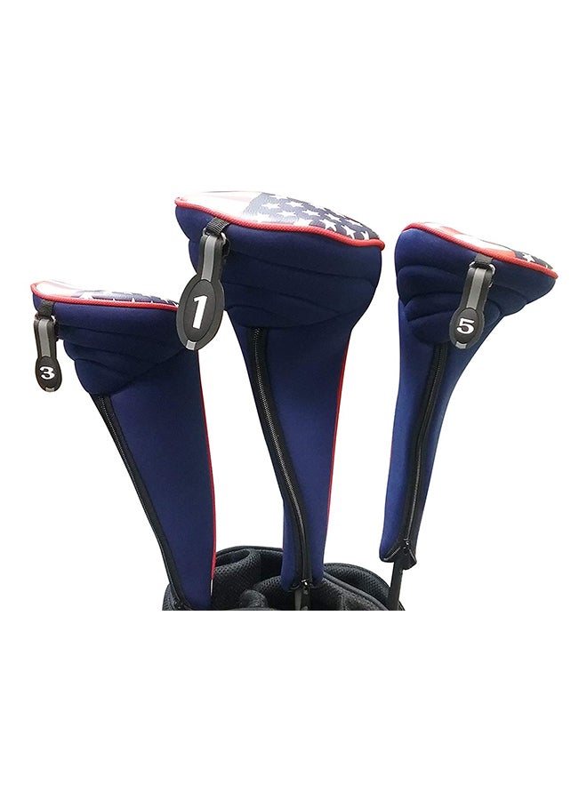 Majek Patriot Golf Zipper Head Covers - Image 2