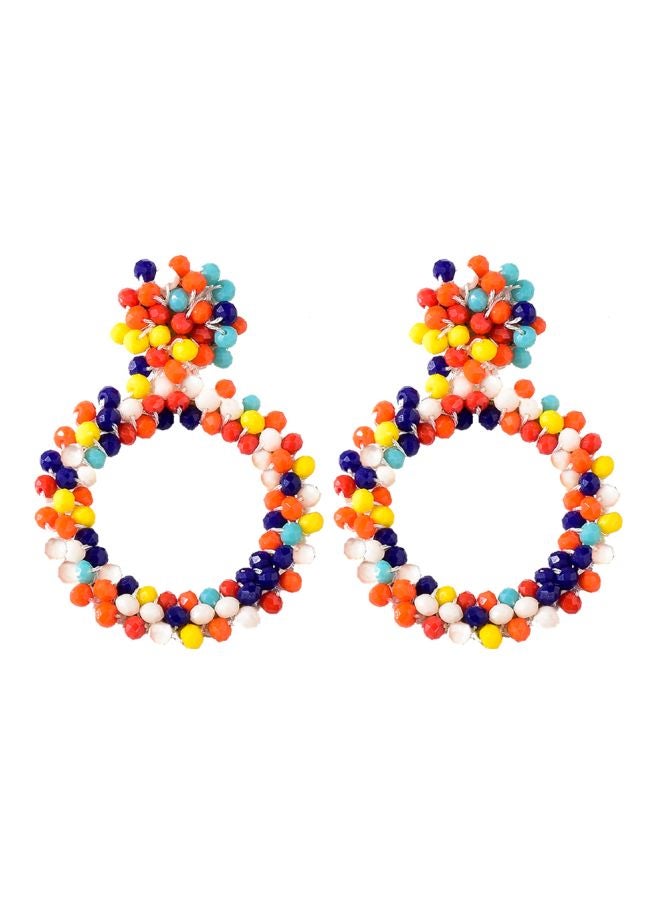 GObuy Hand-Wound Bead Fashion Earrings - Image 1