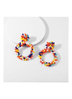GObuy Hand-Wound Bead Fashion Earrings  - Image 2