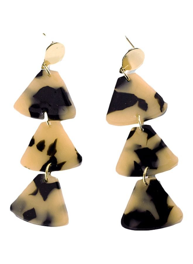 جو باي أقراط بنقشة جلد الحيوان - Image 1