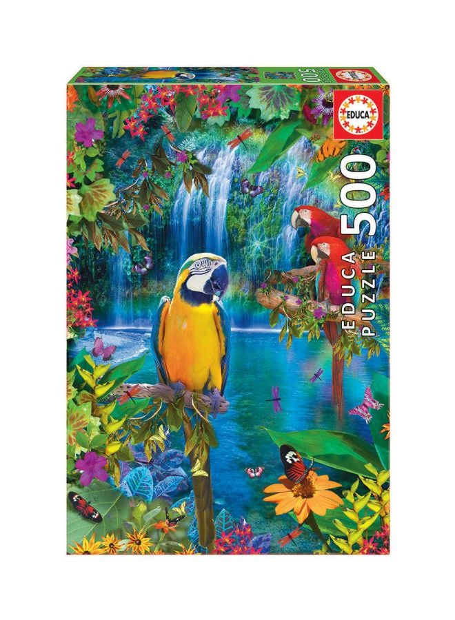 EDUCA 500-Piece Tropical Land Bird Puzzle 15512