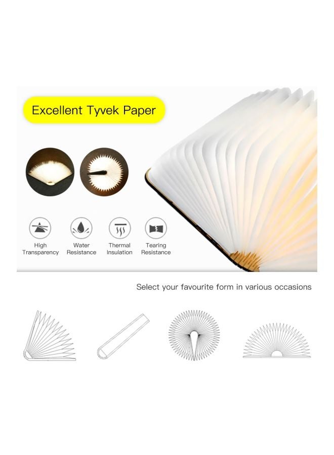 Tomshine LED Folding Book Shape Light Warm White  - Image 3