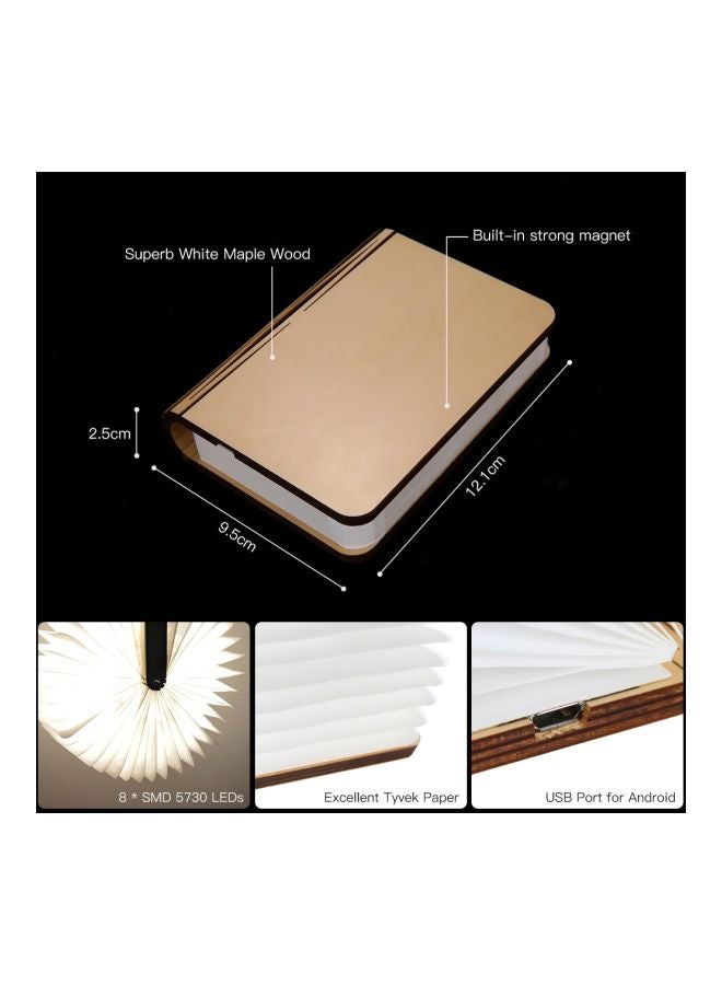 Tomshine LED Folding Book Shape Light Warm White  - Image 5