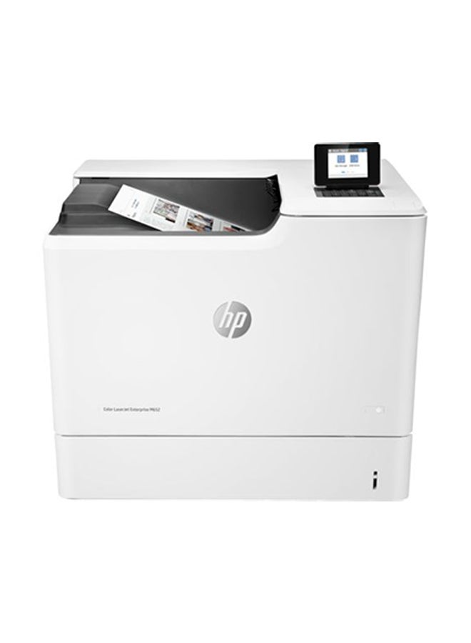 HP - LaserJet Enterprise M652n Laser Printer White/Black - Image 1