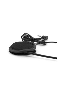 Generic Helmet Intercom Clip Headset With Mic DB22103 Black  - Image 4