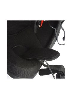 Generic Helmet Intercom Clip Headset With Mic DB22103 Black  - Image 3
