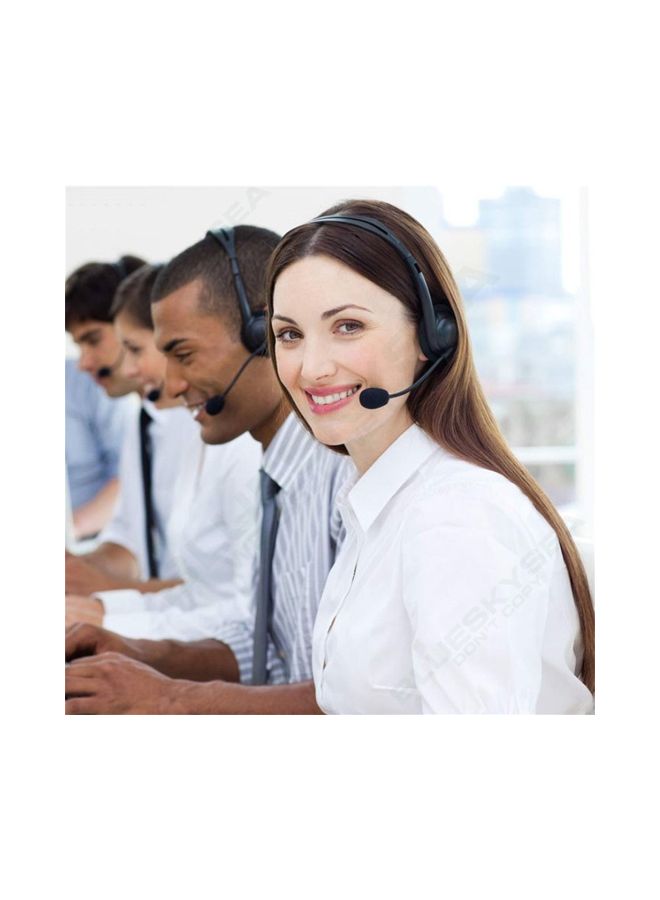USB Headset With Microphone DB260600 Black  - Image 3