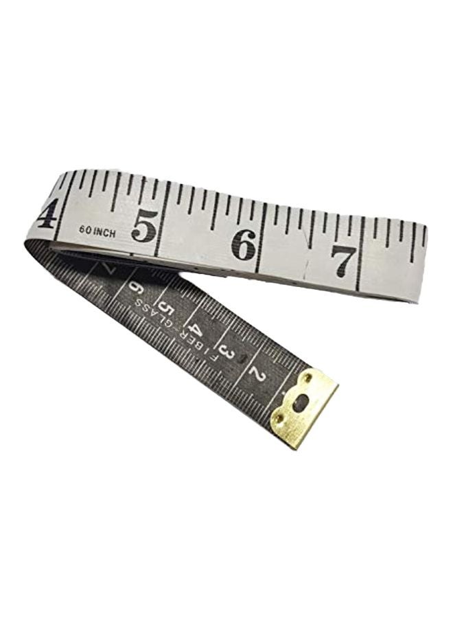 Soft Tape Measure Black/White
