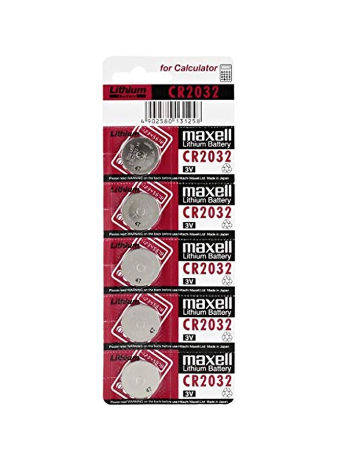 Maxell - 100-Piece CR2032 Lithium Watch Battery Set MSCR2032WS - Image 1