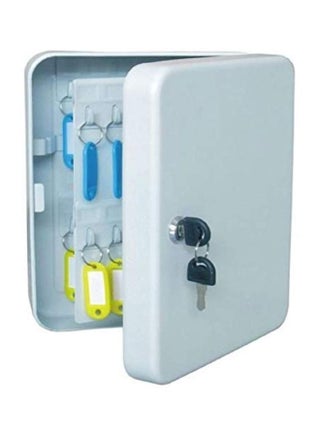 Metal Key Box With 45-Piece Keys White - v1564669979/N28815120A_1