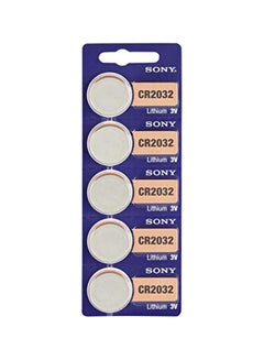 100-Piece CR2032 Watch Battery Set