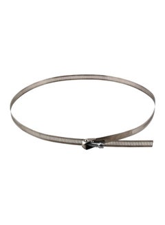 Hose Clip Belt Silver