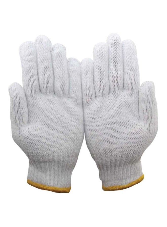 Cotton Gloves Grey Standard
