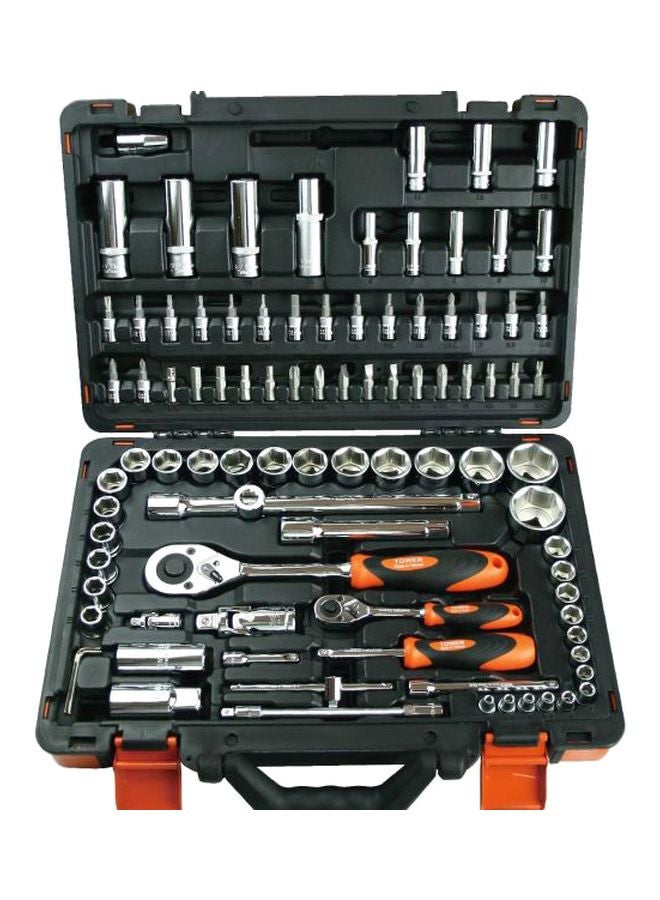 Tower Pack Of 92 Mechanical Tool Silver/Orange/Black 
