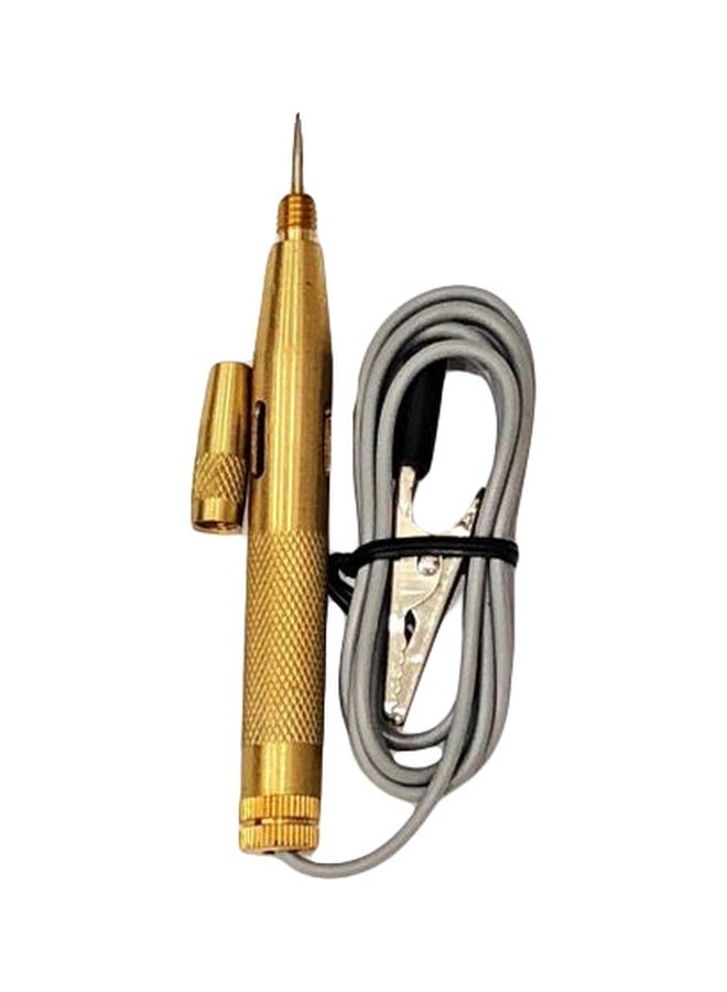 Electric Power Meter Gold/Grey