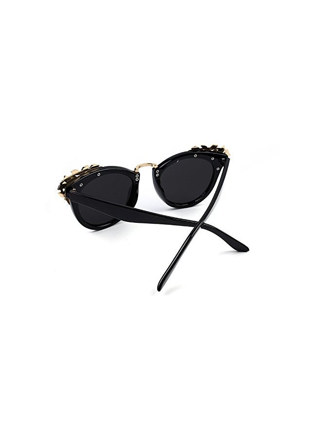 TOEON Women's Vintage Cat-Eye Sunglasses - Image 4