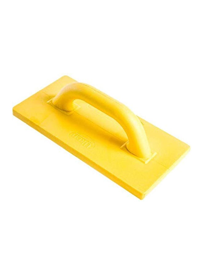 PVC Sanding Tool Yellow 12cm 