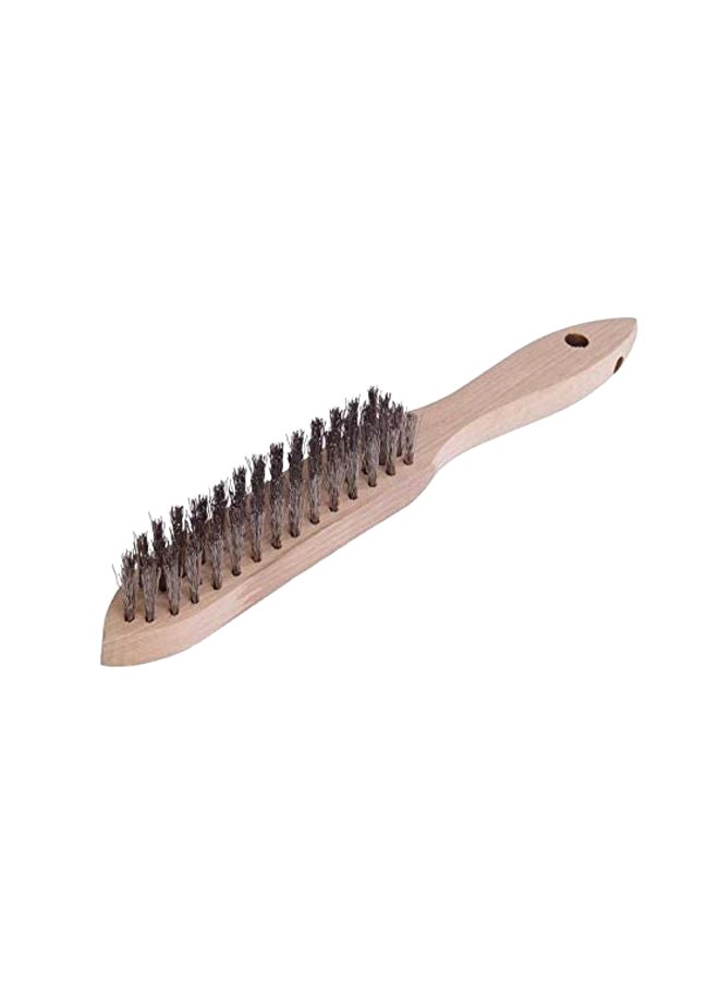 Steel Wire Brush Beige/Silver 
