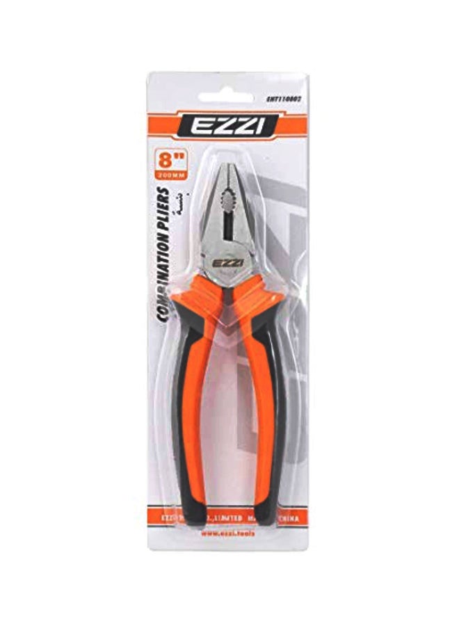 Corrosion  Resistant Combination Plier Orange/Black/Silver  - Image 2