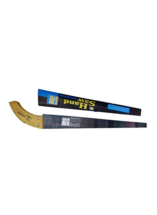 Steigo Luctador Hand Saw Blade Yellow/ Grey 18inch 