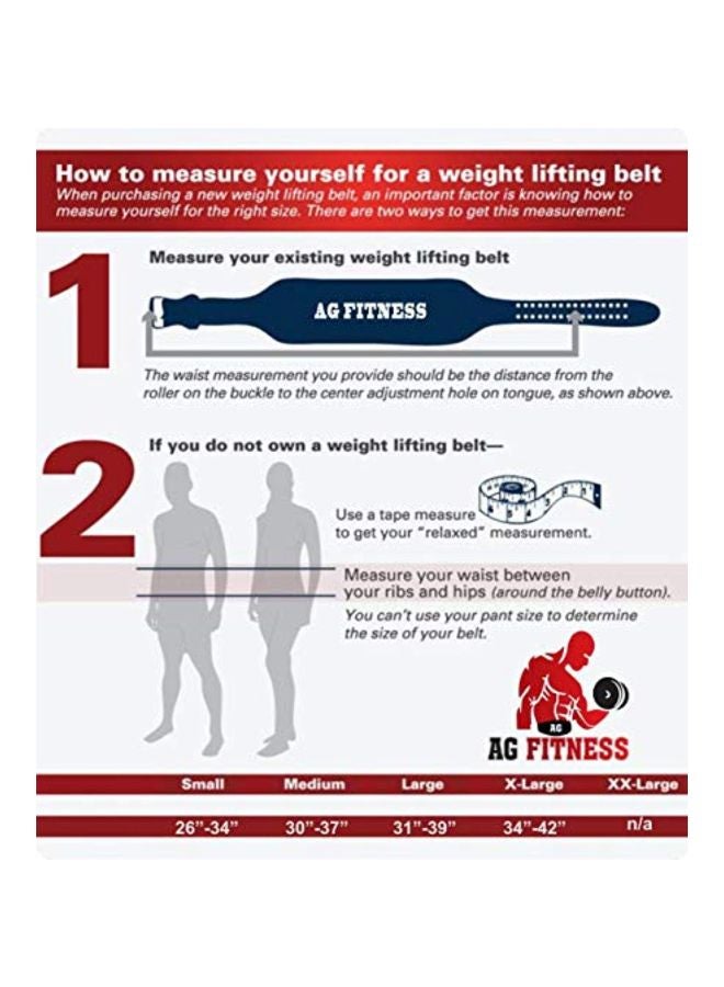 AG SPORTS Gym Weight Lifting Belt  - Image 2