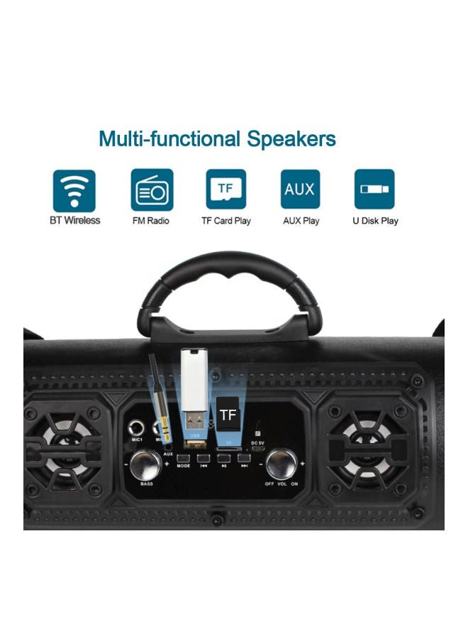 Portable Bluetooth Speaker Black - Image 5