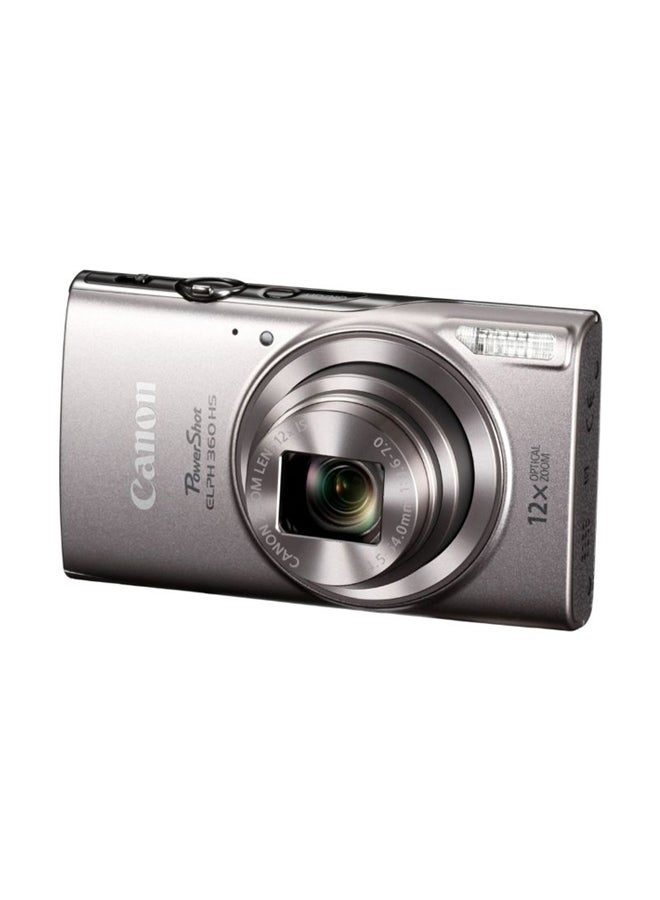 Canon - PowerShot ELPH 360 HS Digital Camera With Accessories - Image 1