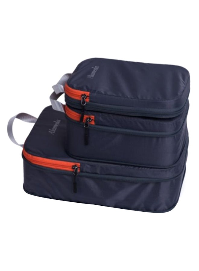 Alameda Packing Cube Set 3Pcs For Travel, Compression Bags Organizer For Luggage/Backpack, Dark Grey  - Image 3