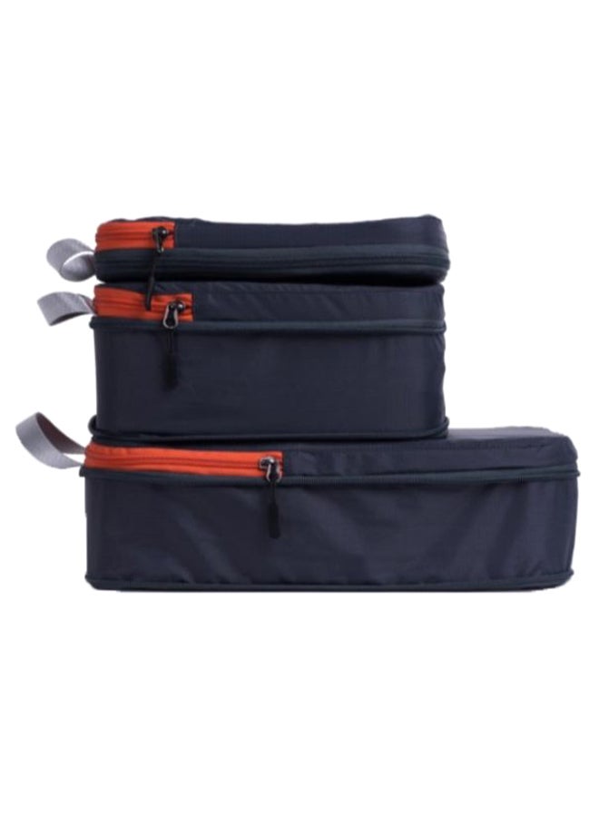 Alameda Packing Cube Set 3Pcs For Travel, Compression Bags Organizer For Luggage/Backpack, Dark Grey  - Image 2