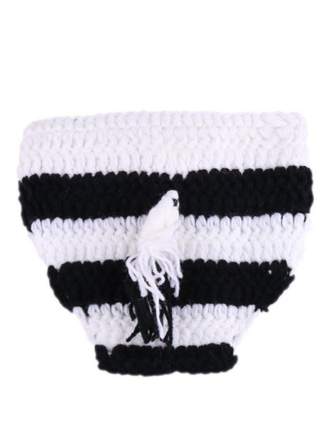 Zebra Hat Tail Newborn Outfits Photography Props Outfits
