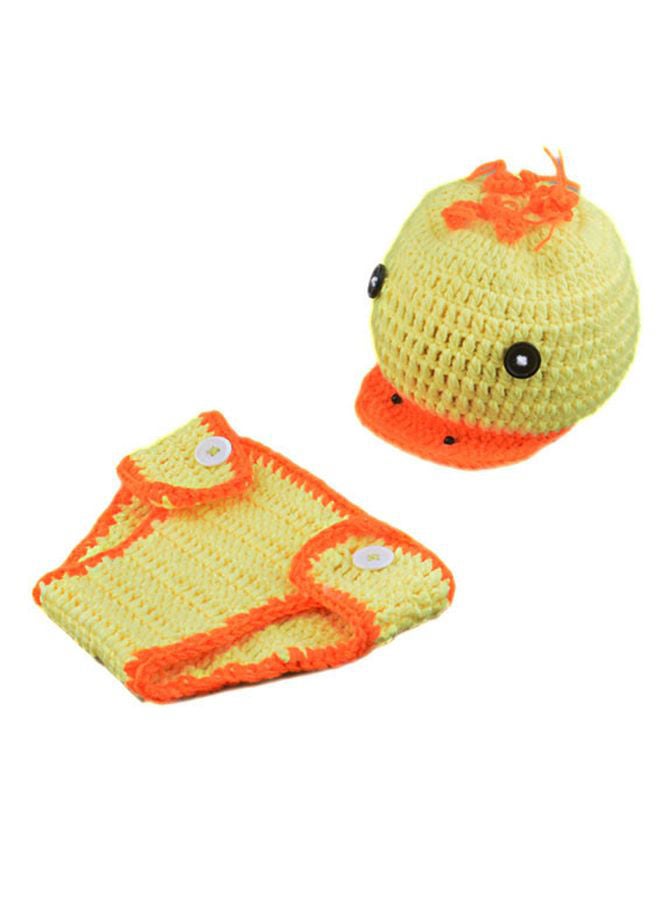 Newborn Baby Crochet Knit Costume Photography Props Outfits - Image 2