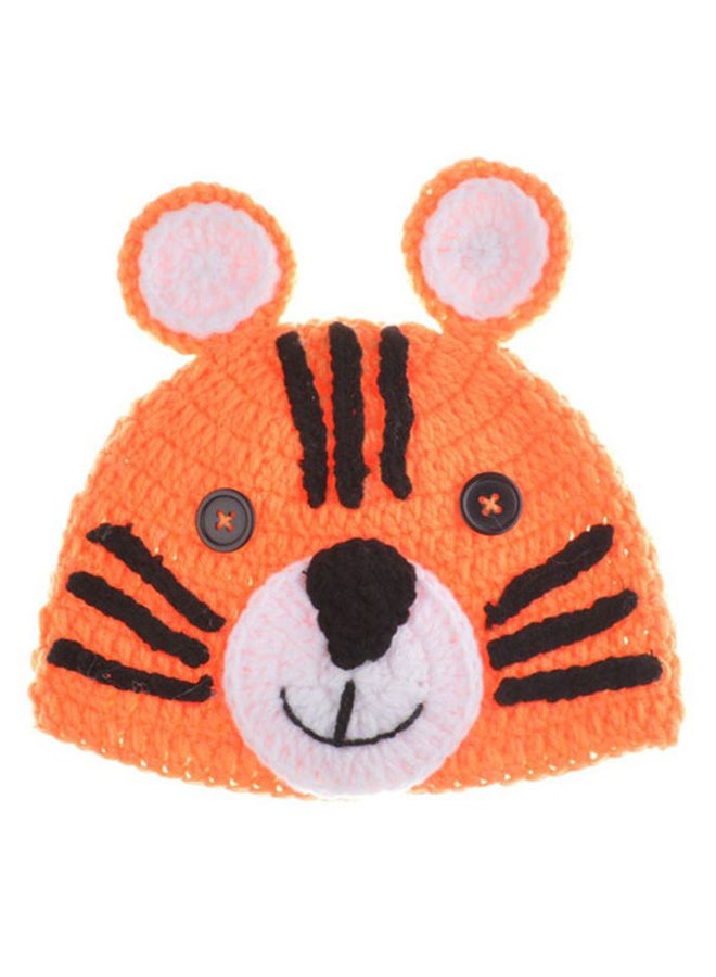 Newborn Baby Crochet Tiger Photography Props Outfits - Image 4