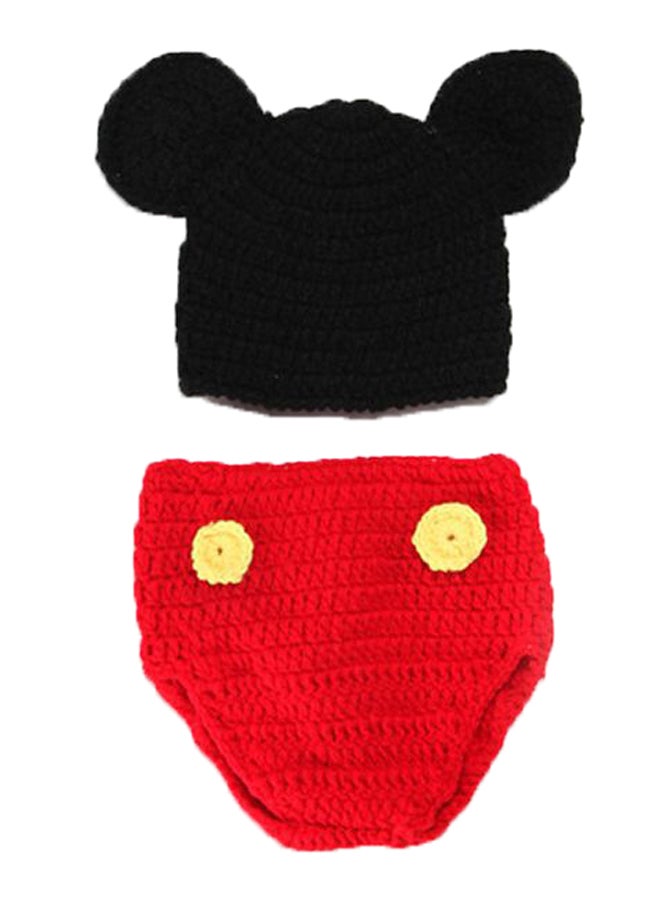 Newborn Baby Mickey Mouse Photography Props Outfits - Image 1