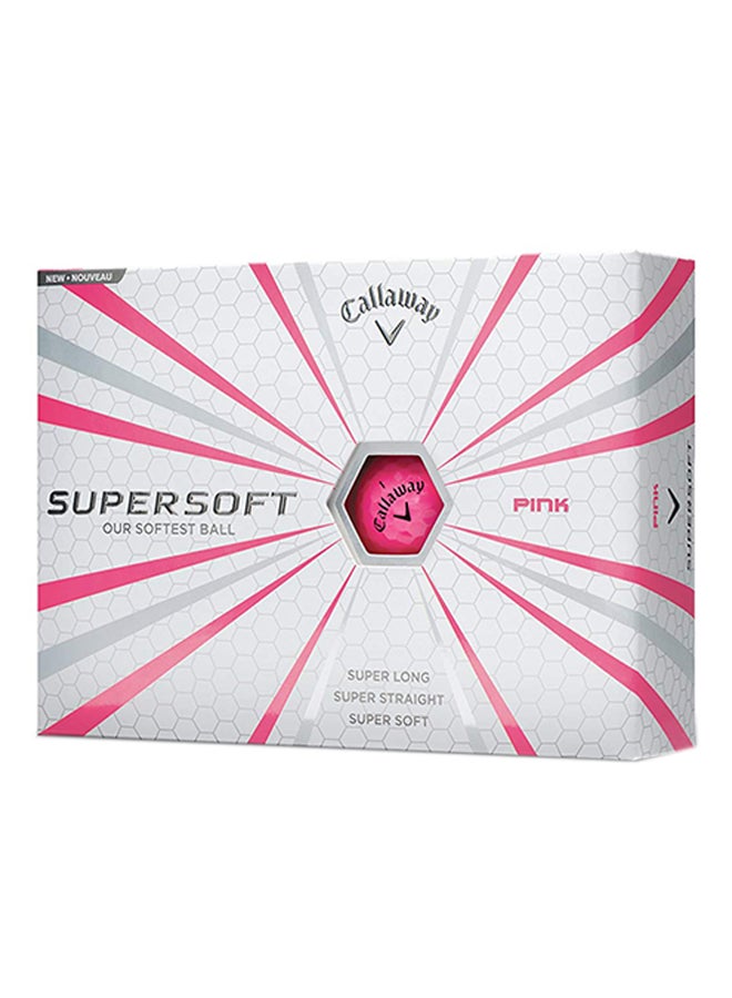 Callaway Pack Of 12 Supersoft Golf Balls - Image 2