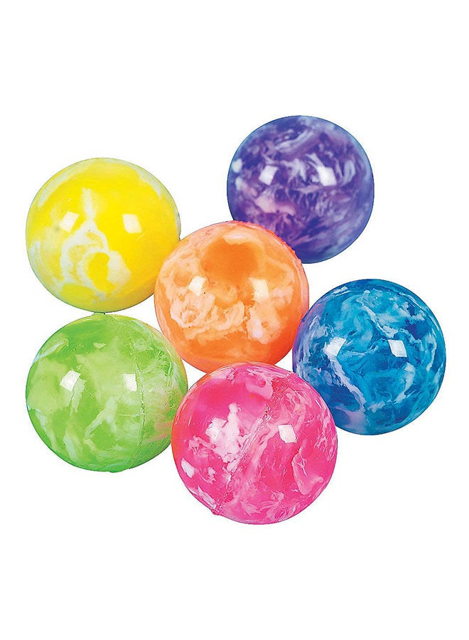Fun Express 48-Piece Mini Swirl Bouncing Balls Set 