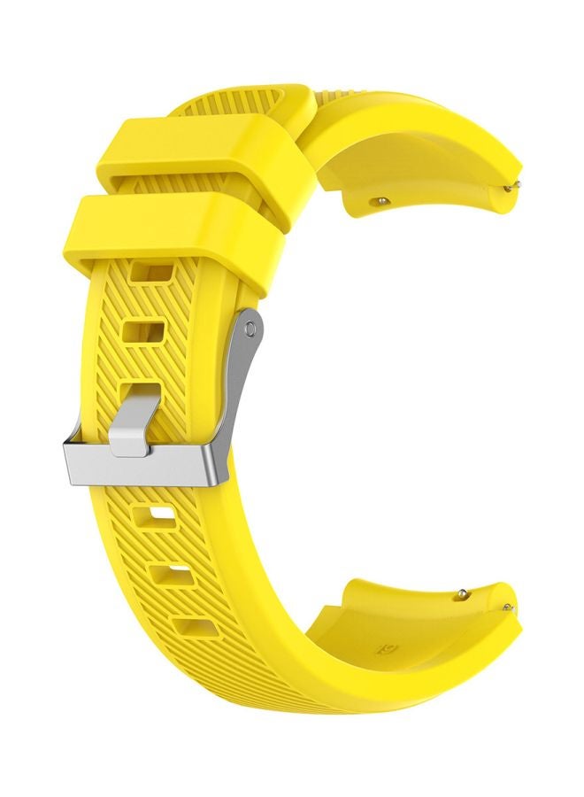 Replacement Band For Amazfit 2/2S 22 mm Yellow  - Image 1