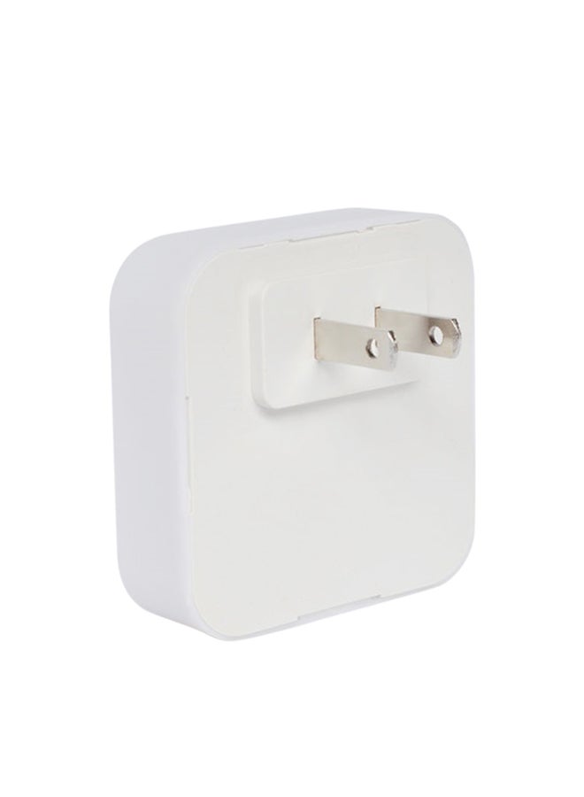 4-LED Sensitive Sensor Plug-in Desk Table Lamp White - Image 2