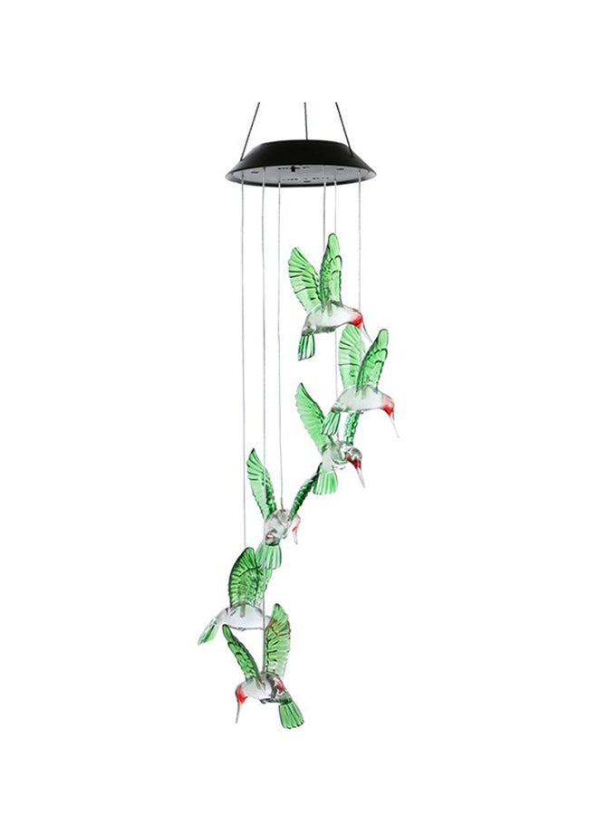 Solar Energy Powered Wind Chime Green