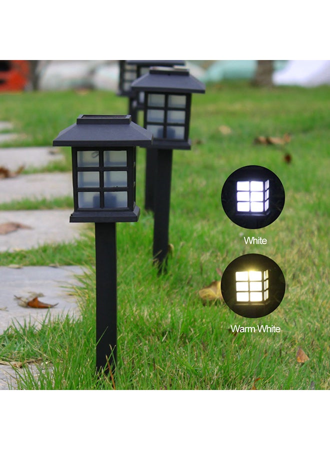 Generic 2-Piece Solar Powered Lawn Light Black  - Image 3