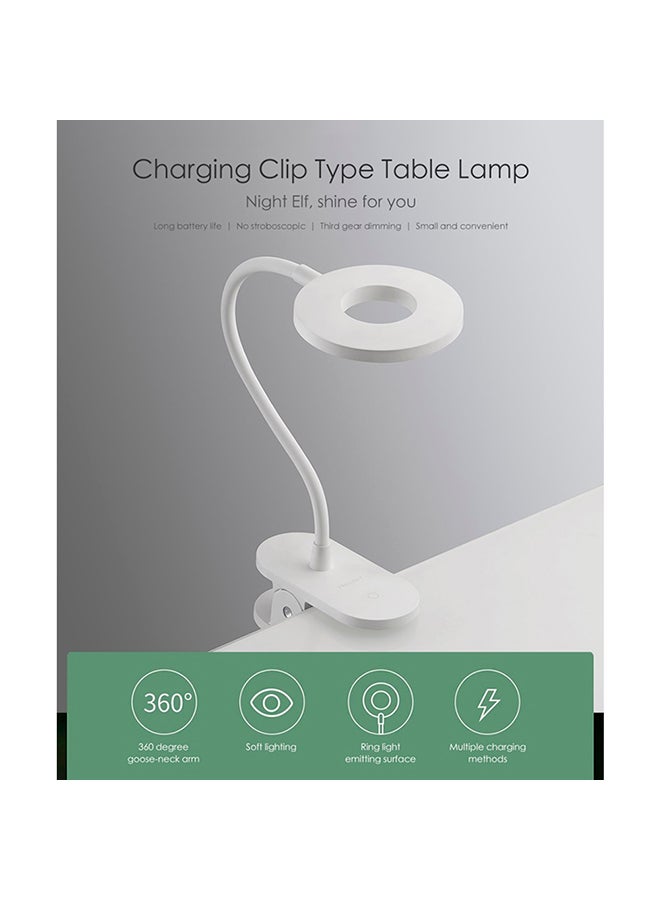 Yeelight USB Rechargeable Clip On Table Lamp White  - Image 2